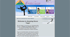 Desktop Screenshot of amazinggraceyoga.com